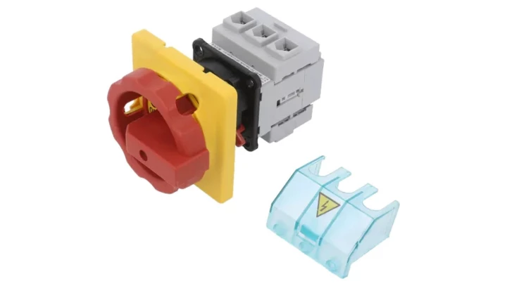 Rozłącznik główny/awaryjny 3P 32A 11.5kW AC23A 400V montaż tablicowy pokrętło otwór centralny 22.5 mm 3LD2254-0TK53