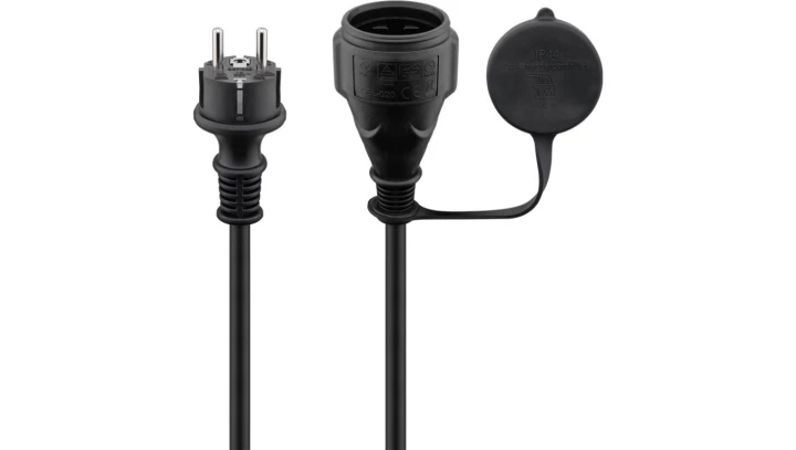 Przedłużacz 1-gniazdo z/u 5m /H07RN-F 3x1,5/ IP44 71472