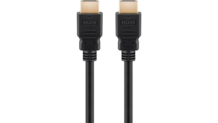 Kabel HDMI™ o bardzo dużej szybkości transmisji z Ethernetem, certyfikowany, 2m, czarny, 58264