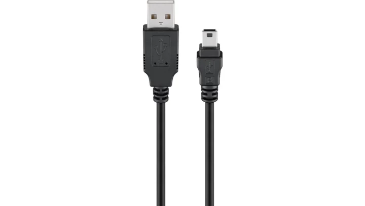 Kabel adapter USB 2.0 High Speed - miniUSB 1,8m 50767