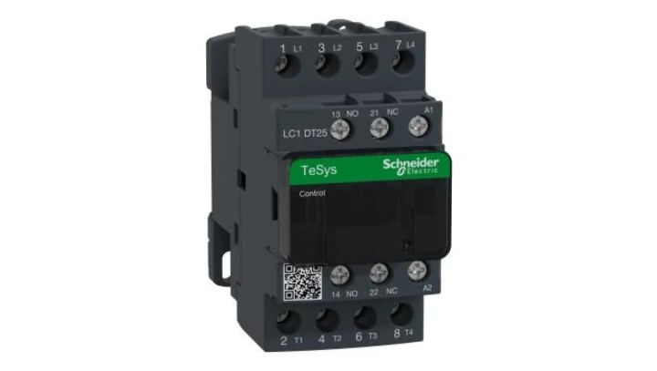 TeSys Deca Stycznik mocy 25A AC-1 4P 230V AC 1Z 1R LC1DT25P7