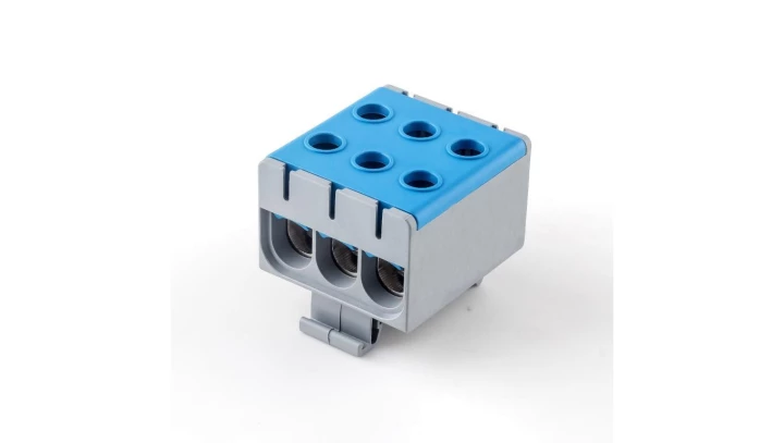 Listwa zaciskowa LZT w korpusie niebieska Cu:2,5-35mm2, Al:6-35mm2 E.4142/N