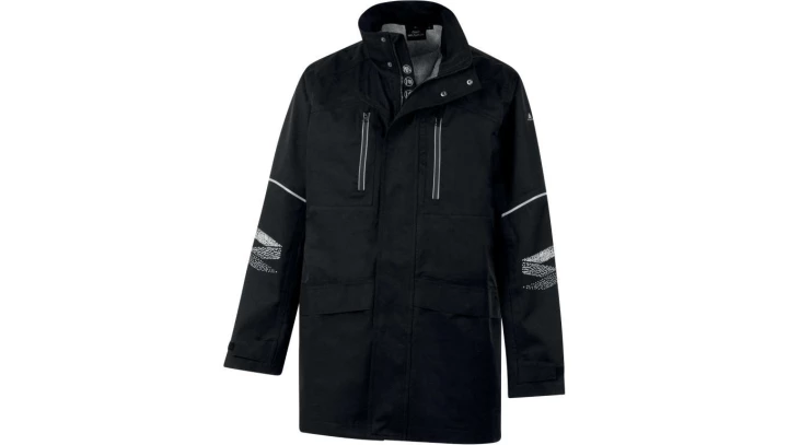 Lekka kurtka przeciwdeszczowa, kolor Czarny, rozmiar XL, GRAFIZ