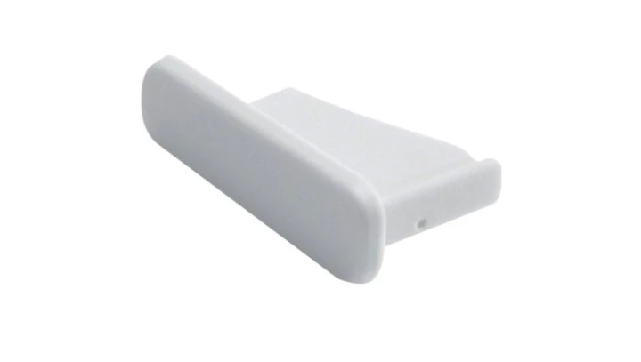 Osłony końcowe do szyn grzebieniowych, kołkowych i widełkowych 1P KZN021