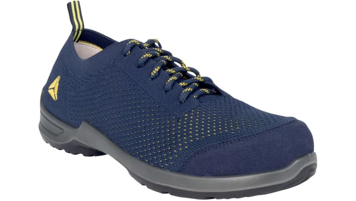 Półbuty z poliestru i bawełny, podeszwa PU, kolor niebiesko-żółty rozmiar 44 SUMM2SPBL44