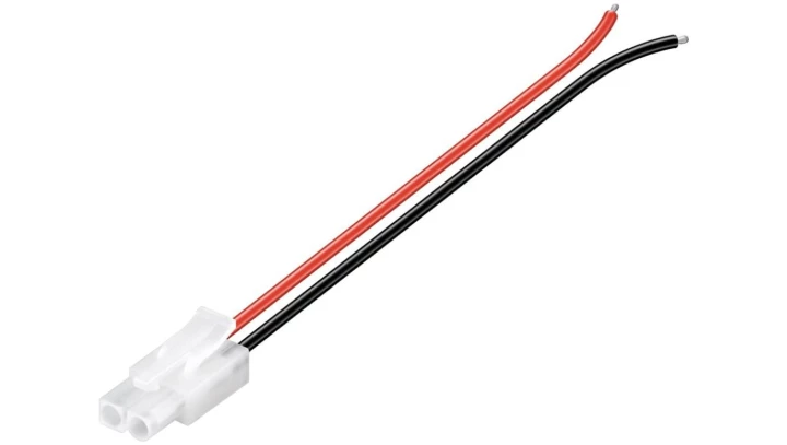 Przewód zasilający z gniazdem Tamiya 0,14m, 1,5mm2 23236