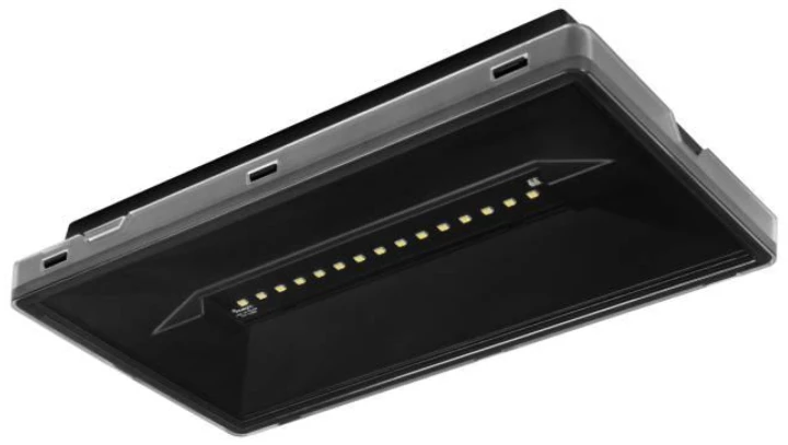 Oprawa awaryjna VELLA SO 650 M 2H AT IP65 (brak piktogramu w zestawie) BLK / 93594