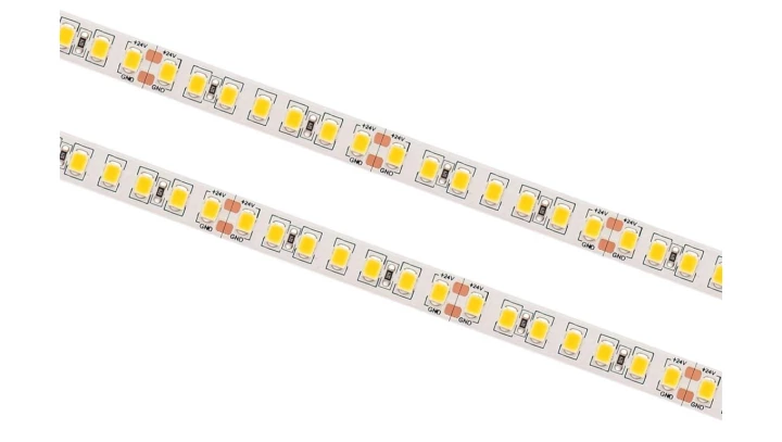 Taśma LED 168LED/m 24V 17W 3000K IP68 2200lm Ra80 8mm SPE-168-68-WW-24