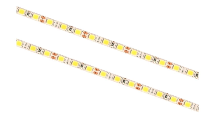 Taśma 120LED/m 1m 12V 9.6W 3000K IP20 1100lm Ra80 4mm SCS-120-WW