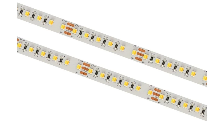Taśma 120LED/m 1m 24V 19.2W 2700K - 6000K IP20 1930lm Ra80 8mm SPA-120-CCT-24