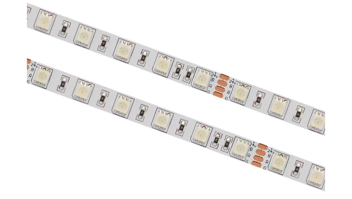 Taśma 60LED/m 1m 24V 14.4W RGB IP20 550lm 10mm SPB-60-RGB-24