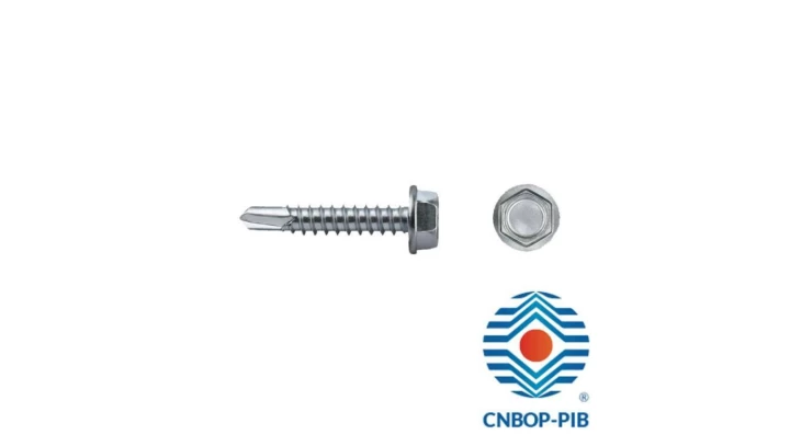 Wkręt samowiercący do blachy/stali 4,8x19mm z łbem sześciokątnym /opak. = 250 szt./ (948197504K) CELO