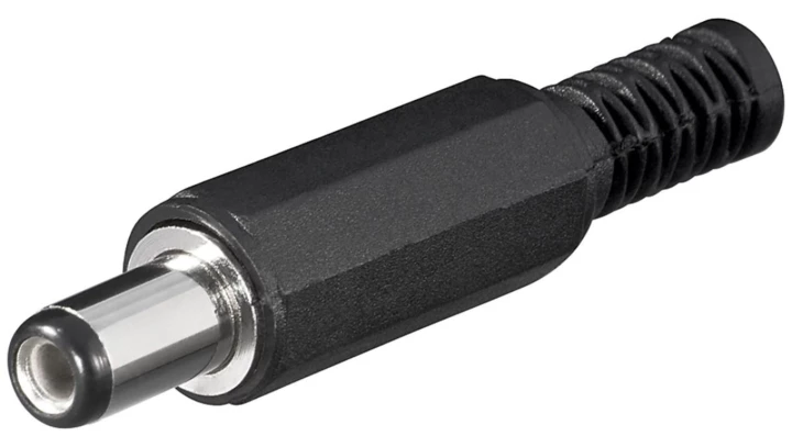 Wtyczka zasilająca żeńska DC 2,1/5,5mm /krótka/ 11114