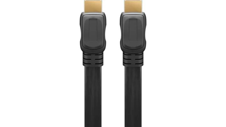 Przewód HDMI™ Slim o dużej szybkości transmisji z Ethernetem, 3m, czarny, 61280