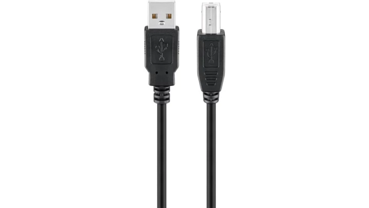 Kabel USB 2.0 Hi-Speed, Czarny 5m 68902
