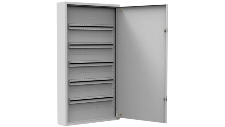 Rozdzielnica natynkowa metalowa 120 modułowa 5x24 544x986x130 RAL9003 IP30 MN120/5/24