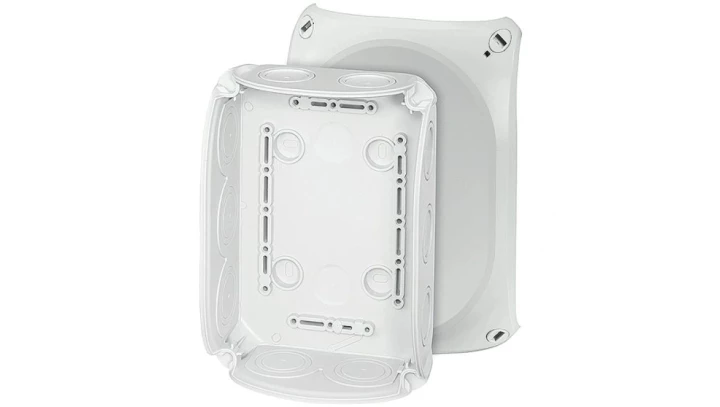 Puszka odgałęźna 180x130x77 bez zacisków IP66 szara DK 1000 GZ 62000156