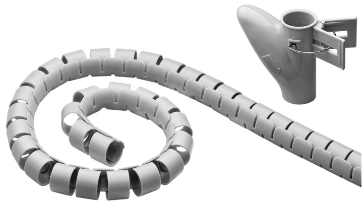 Organizer do przewodów WireTube srebrny 2,5m 51922