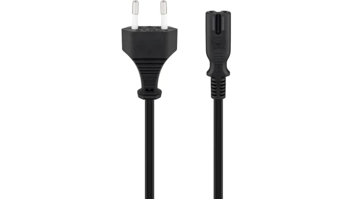 Kabel zasilający EURO (radiowy) CEE 7/16 - IEC 320 C7 1,5m 50084