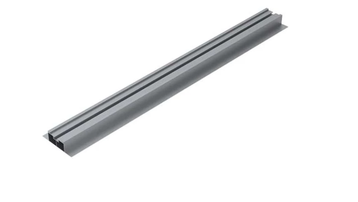 Szyna aluminiowa do konstrukcji balastowej 240cm - K-45-2400