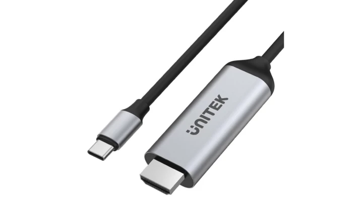 UNITEK Kabel USB typ-C / HDMI 2.0 4K (wtyk / wtyk) 1,8m