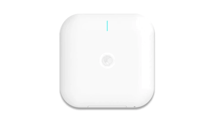 Punkt dostępowy WiFi6, SDR 802.11ax 8x8 lub Dual 4x4 5GHz, 1x RJ45 1000Mb/s, 1x RJ45 5000Mb/s Cambium CNPILOT XV3-8