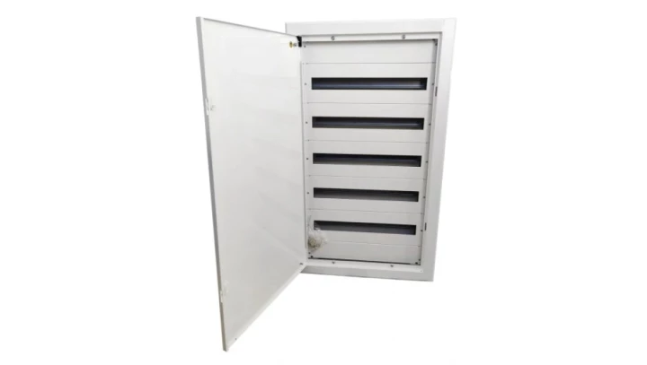 Rozdzielnica podtynkowa metalowa 120 modułowa 5x24 523x965x130 RAL9003 IP30 MP120/5/24