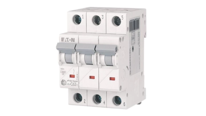 Wyłącznik nadprądowy 3P C 63A 6kA AC xPole Home HN-C63/3 194897