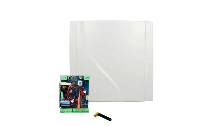 Moduł komunikacyjny GSM, zestaw: BasicGSM 2 + AT-GSM-MAG, 12VDC, Telx8, , 8 wejść, 4 wyjścia, BasicGSM-MAG 2