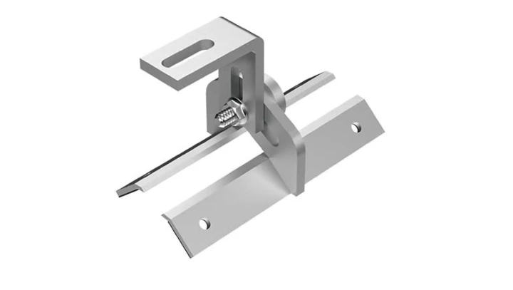 Uchwyt montażowy z regulacją do blachy trapezowe - K-13