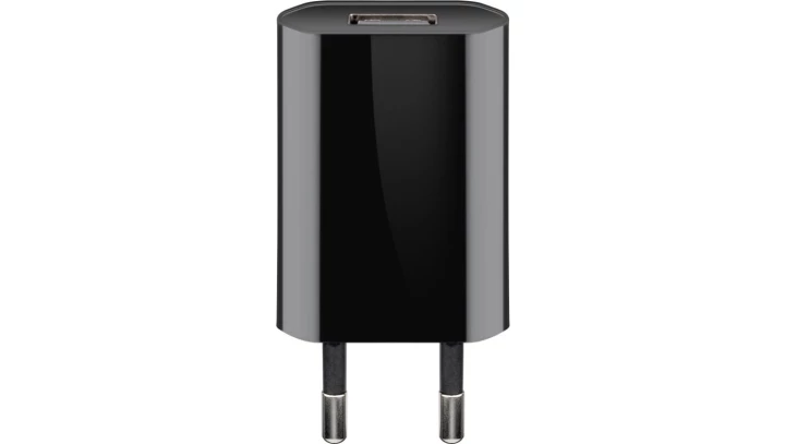 Ładowarka USB (5 W), czarna, 44949