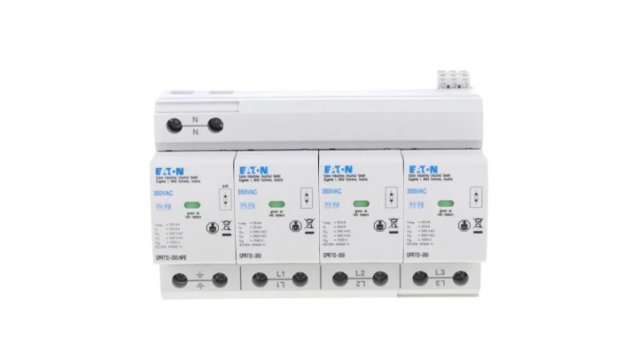 Ogranicznik przepięć Typ T1+T2 3P+N 25kA 240V SPRT12-350/3+NPE-AX 195236