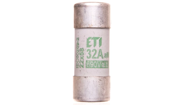 Wkładka bezpiecznikowa cylindryczna 22x58mm 32A aM 690V CH22 002641015