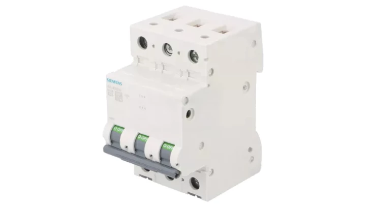 Wyłącznik nadprądowy 3P B 25A 10kA AC 5SL4325-6