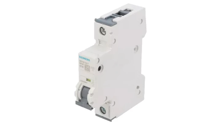 Wyłącznik nadprądowy 1P C 16A 230V 6kA SENTRON 5SY6116-7