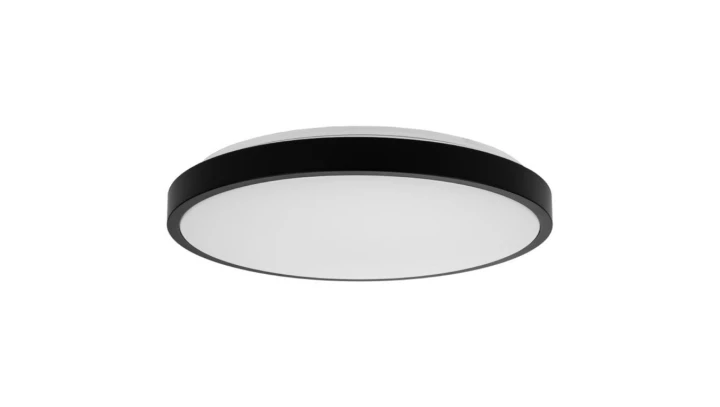 Plafoniera LED 24W 2500lm 4000K IP44 Okrągła fi295 Mleczny Czarna Ramka 76371