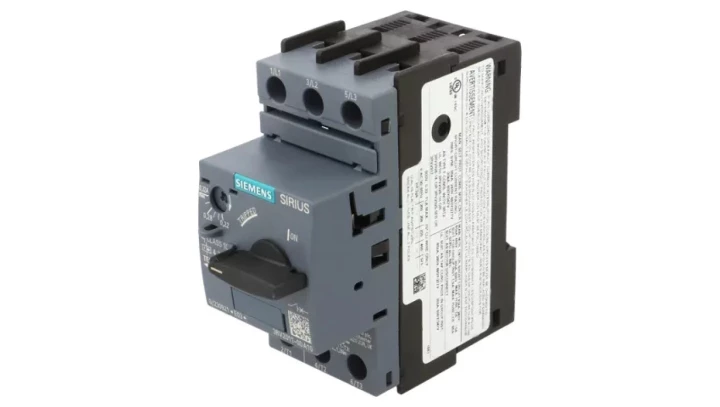 Wyłącznik silnikowy 3P 0,09kW 0,22-0,32A S00 3RV2011-0DA10