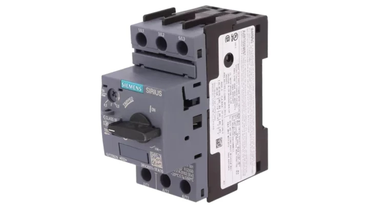 Wyłącznik silnikowy 3P 1,5kW 3,5-5A S00 3RV2011-1FA10