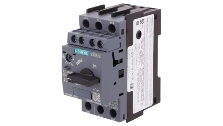 Wyłącznik silnikowy 3P 4kW 5,5-8A 1Z 1R S00 3RV2011-1HA15