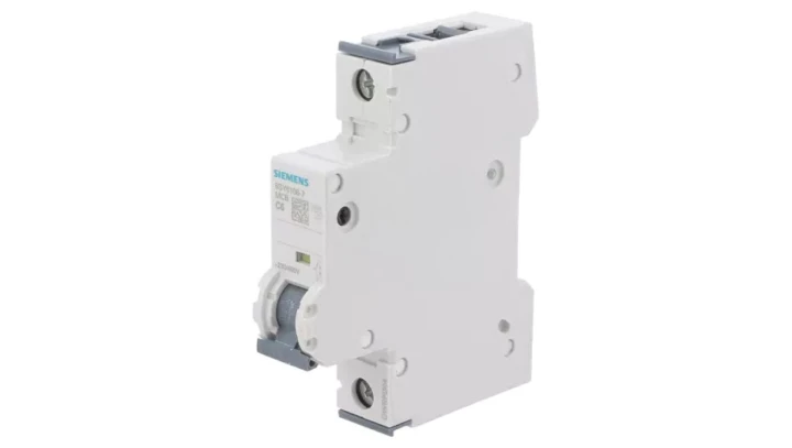 Wyłącznik nadprądowy 1P C 6A 230V 6kA SENTRON 5SY6106-7