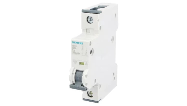 Wyłącznik nadprądowy 1P C 2A 10kA 230V SENTRON 5SY4102-7