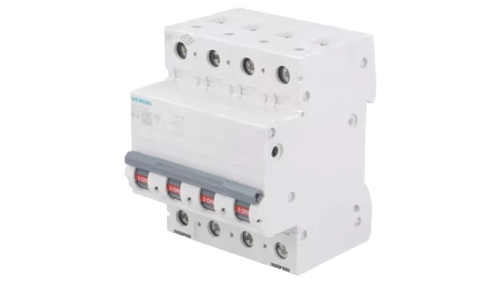 Wyłącznik nadprądowy 3+N B 10A 6kA AC 5SL6610-6
