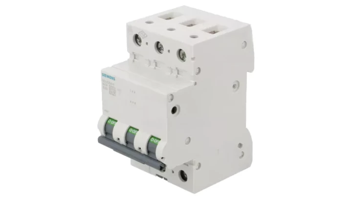 Wyłącznik nadprądowy 3P B 50A 6kA AC 5SL6350-6