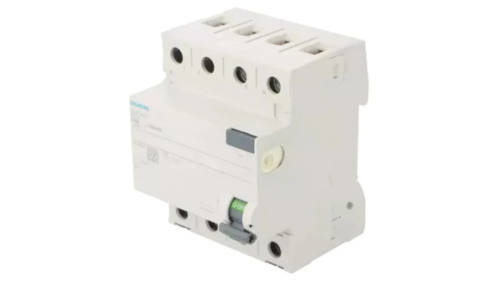 Wyłącznik różnicowoprądowy 4P 25A 0,03A typ AC 30mA 400V SENTRON 5SV4342-0