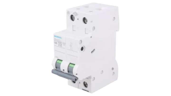 Wyłącznik nadprądowy 2P C 25A 6kA AC 5SL6225-7