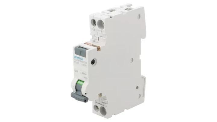 Wyłącznik różnicowo-nadprądowy 2P B 16A 0,03A Typ AC 6kA 30mA 400V SENTRON 5SV1316-0KK16