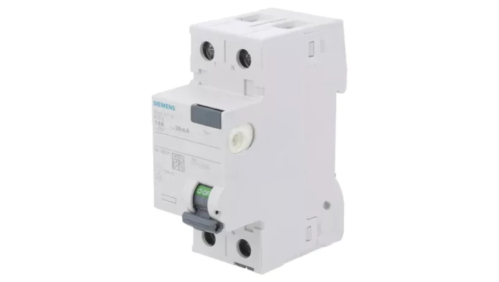 Wyłącznik różnicowoprądowy 2P 16A 0,03A Typ AC 30mA 230V SENTRON 5SV4311-0