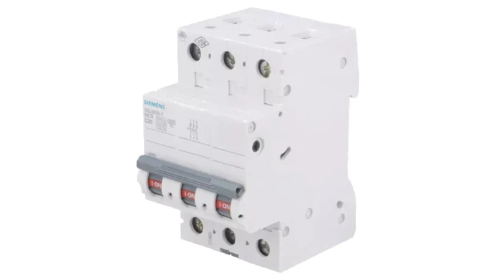 Wyłącznik nadprądowy 3P C 25A 6kA AC 5SL6325-7