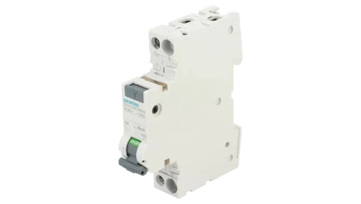 Wyłącznik różnicowo-nadprądowy SENTRON 2P 4A C 30mA Typ A 6kA 5SV1316-7KK04