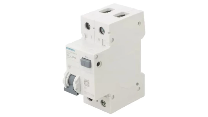 Wyłącznik różnicowo-nadprądowy 2P 16A B 0,03A typ AC 6kA 5SU1356-0KK16